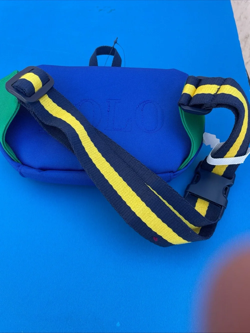 Polo Ralph Lauren Colorblock Bag Fanny Pack NWT Red, Blue, Yellow